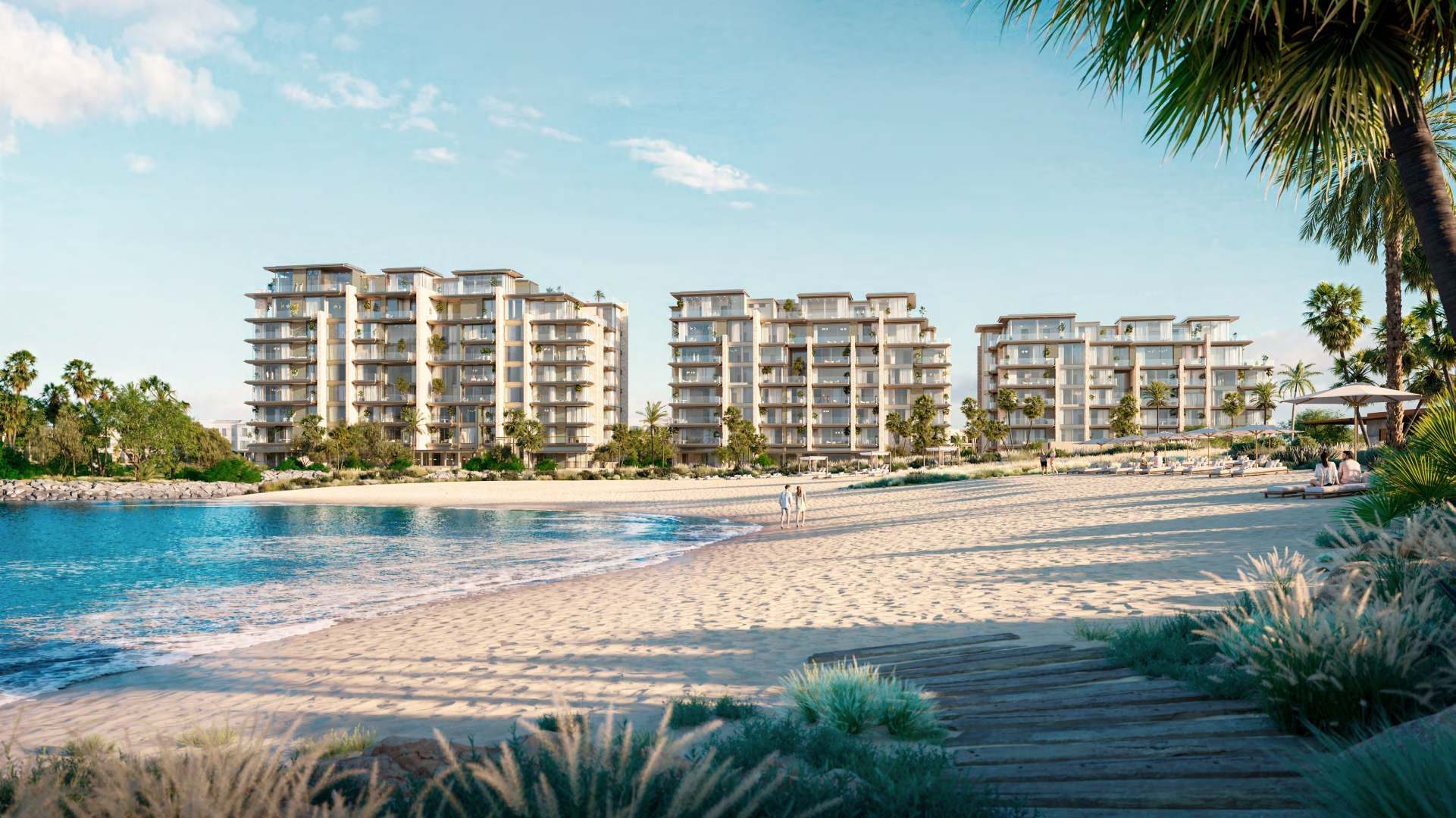 Solaya buildings on the beach